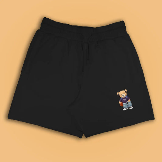 Player Teddy Black Shorts