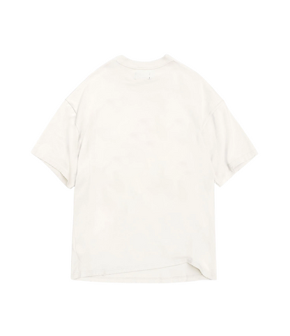 White Oversized T-shirt - No Logo