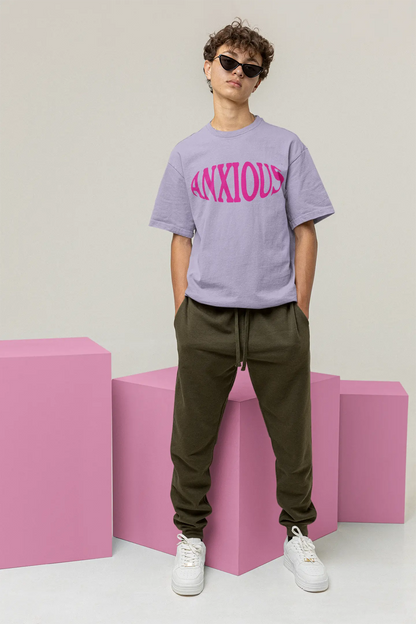 Anxious Lavender Oversized T-shirt