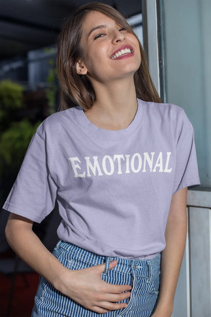 Emotional Lavender Oversized T-shirt