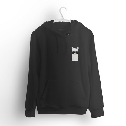 Sup Llama Black Hoodie